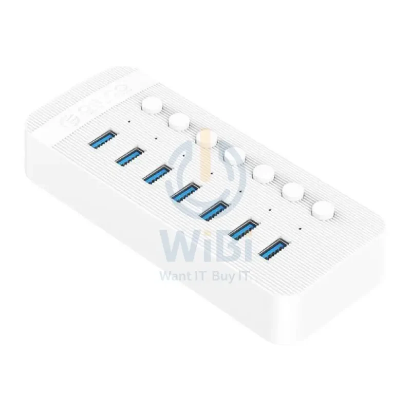 ORICO 7 Port USB Hub - White