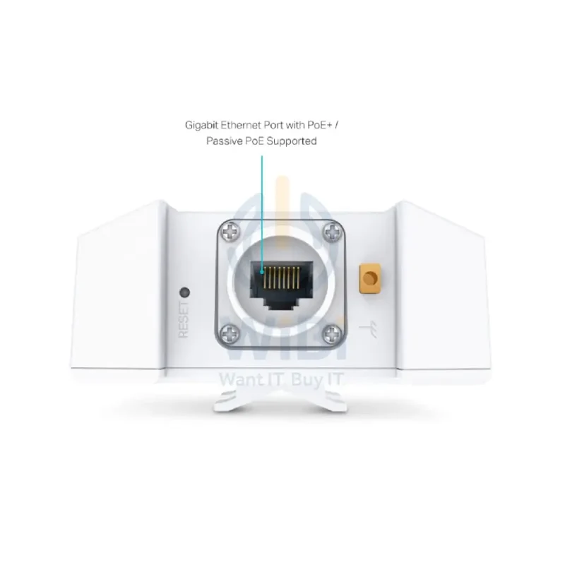 نقطة وصول خارجية تي بي-لينك EAP650-Outdoor (AX3000)، واي فاي 6، بتردد 5 جيجاهرتز (2402 ميجابت في الثانية)، جيجابت LAN