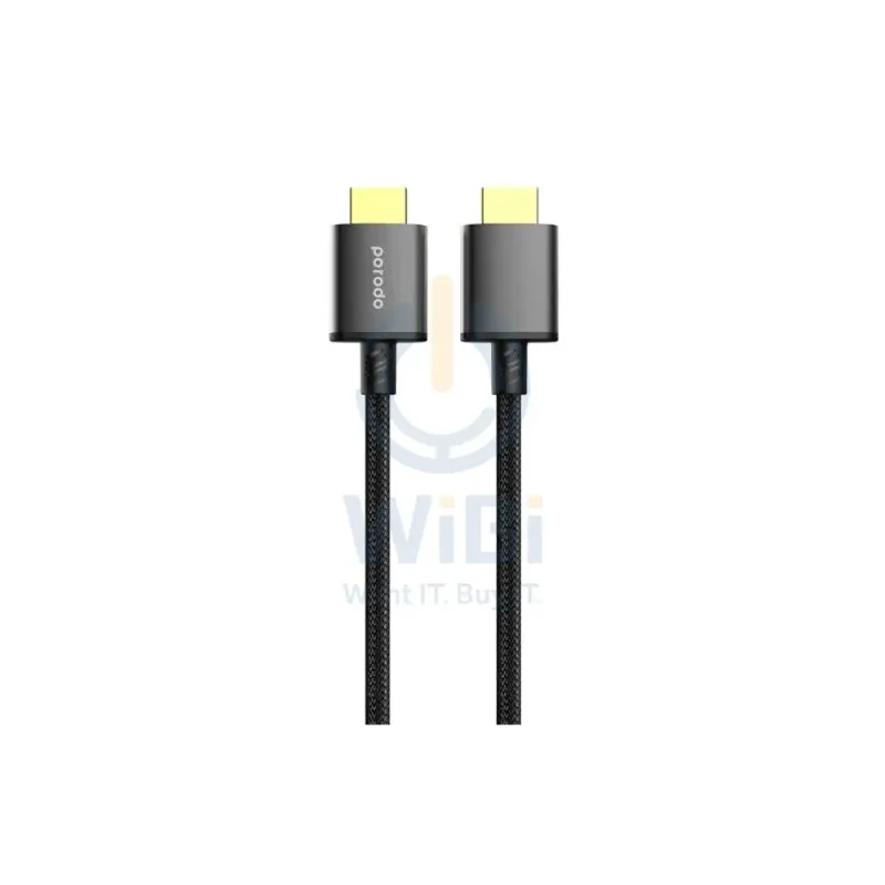 Porodo Braided HDMI Ultra HD Cable -1.8 Meter / Black