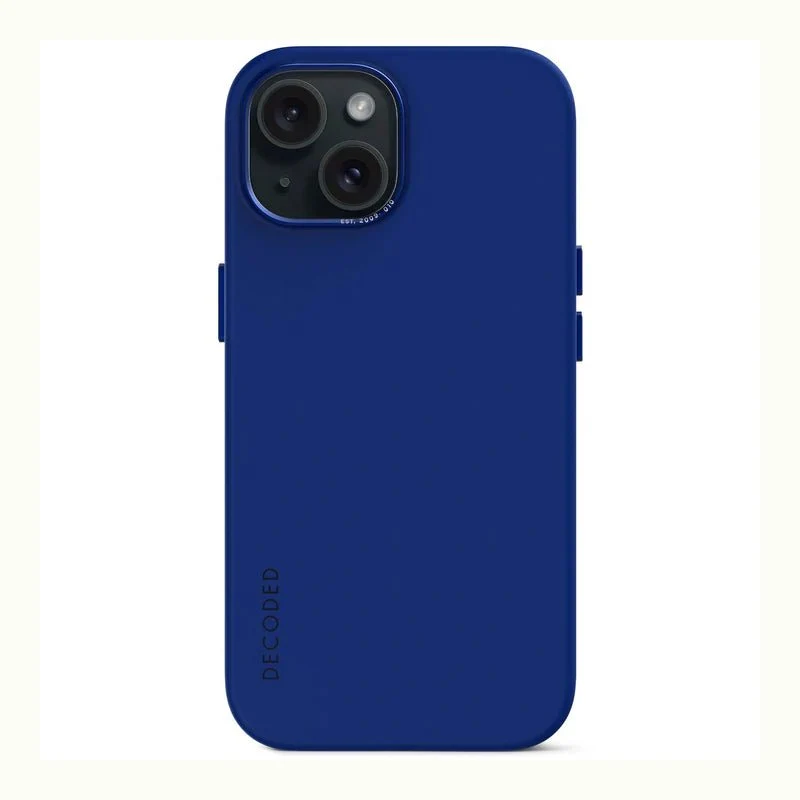 Decoded Silicone Magsafe Case - Apple iPhone 15 Pro Max / Galactic Blue