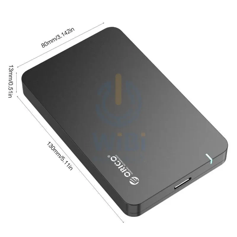 ORICO Hard Drive Enclosure 2.5 inch - HDD / SSD - USB3.0