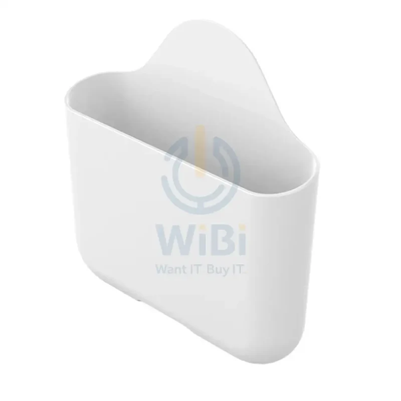صندوق تخزين أوريكو مثبت على الحائط، أبيض