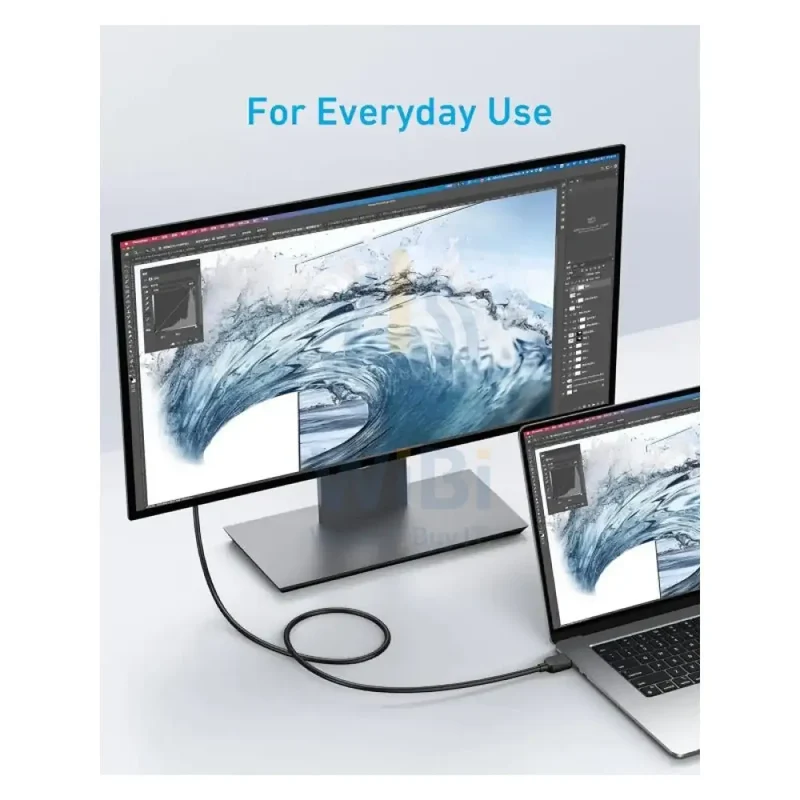 كابل أنكر HDMI 2.1 بدقة 8K - طول 1.8 متر / أسود