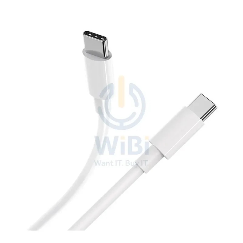 HOCO X51 High-Power Charging Data Sync Cable - USB-C To USB-C/ 100W / 2 Meter / White