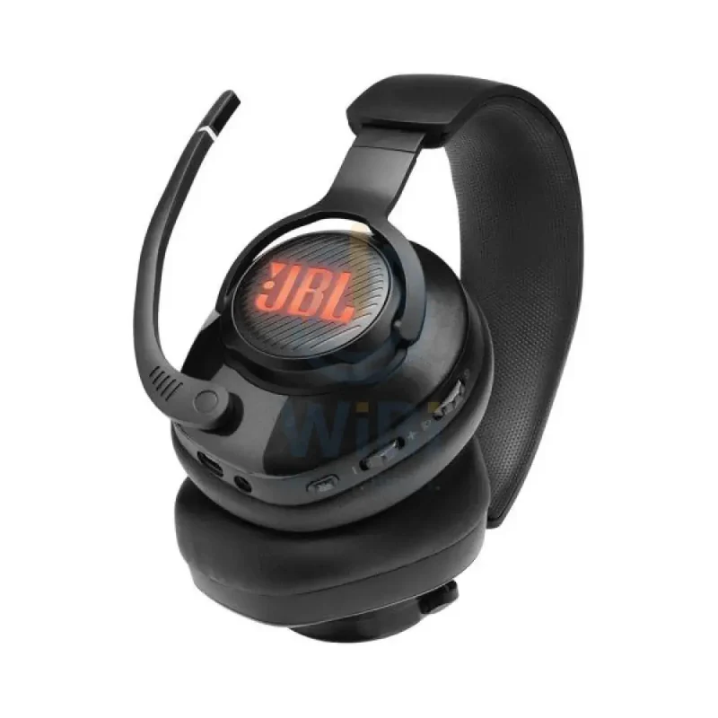 JBL Quantum 400 Wired Over-Ear Gaming Headphones - Black