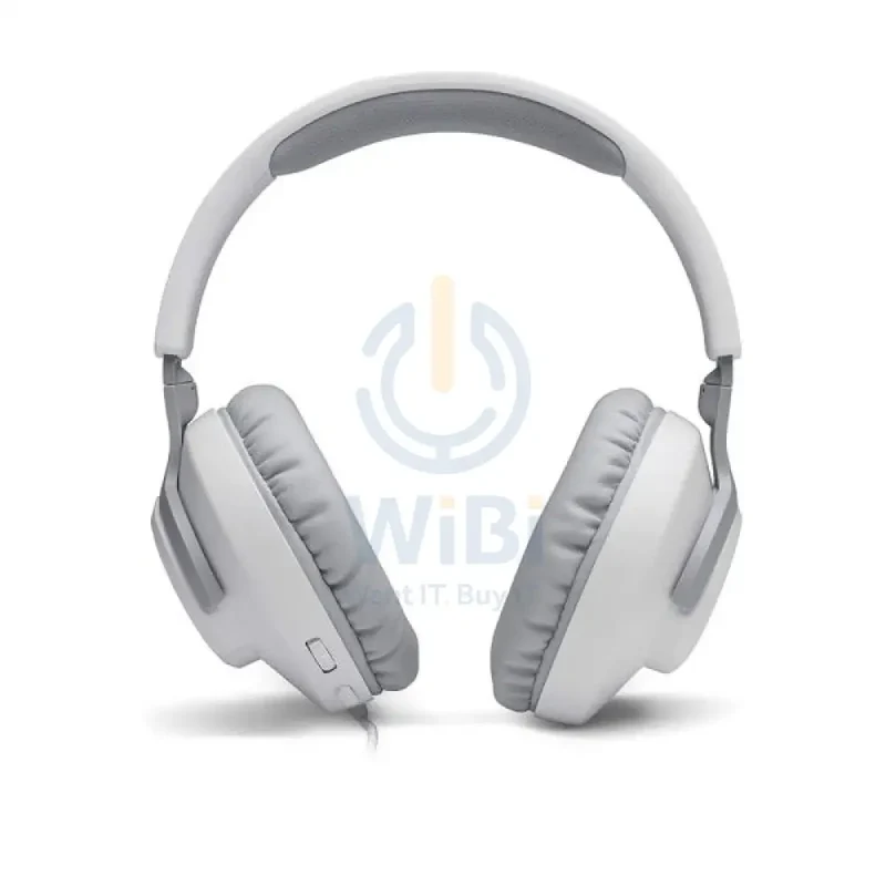 JBL Quantum 100 Wired Over-Ear Gaming Headphones - White