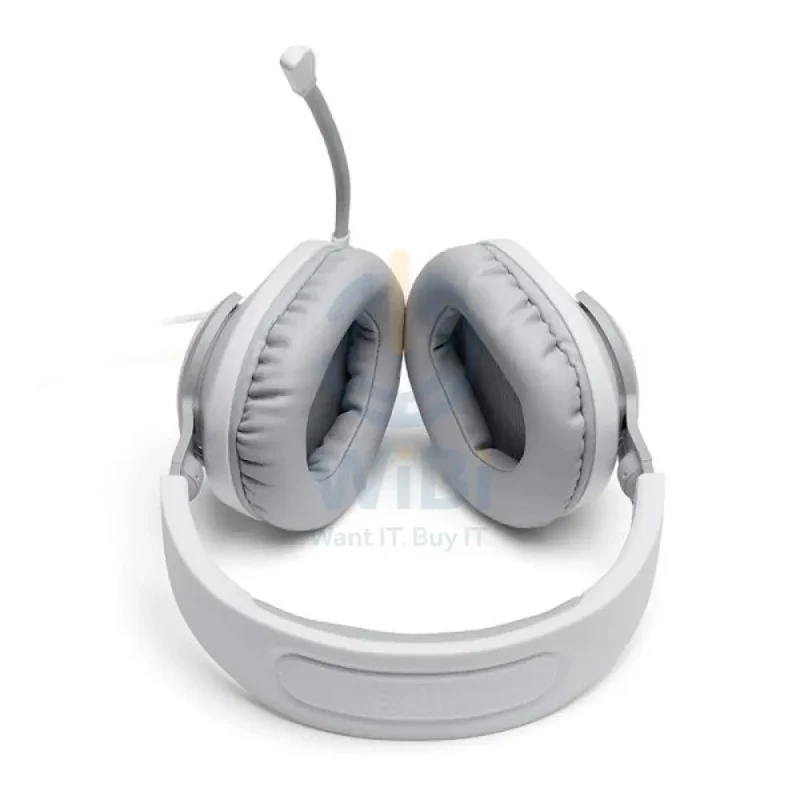 JBL Quantum 100 Wired Over-Ear Gaming Headphones - White