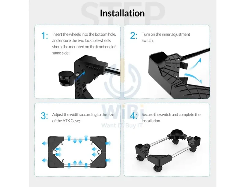 ORICO Computer Holder With Wheel