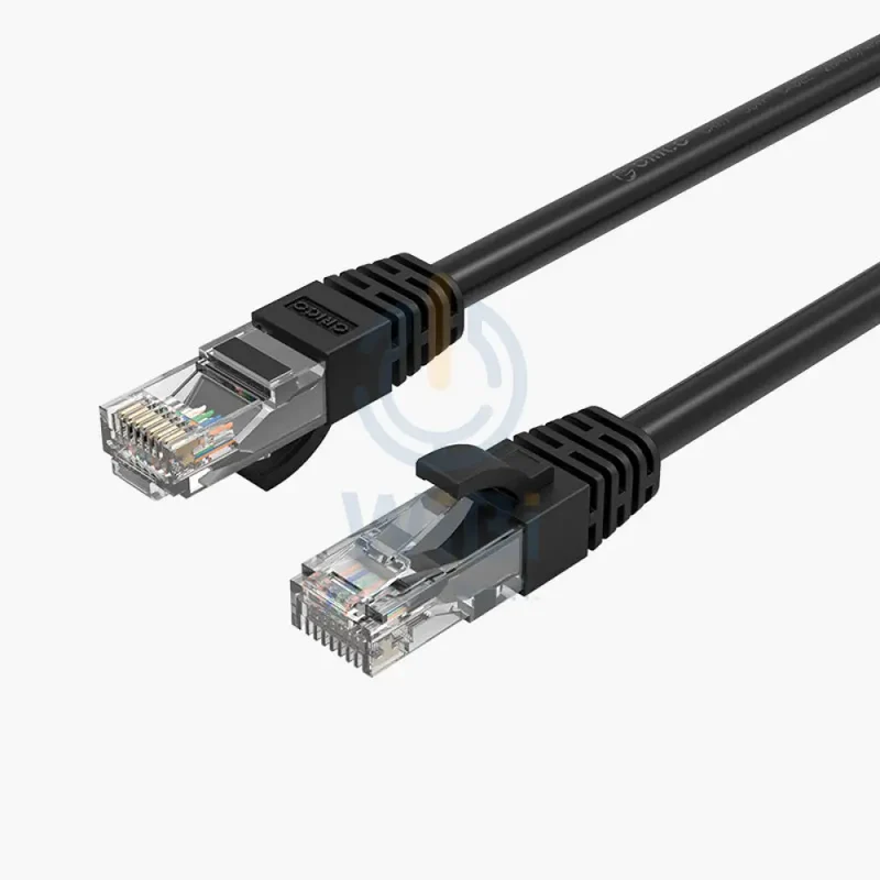 كابل إيثرنت أوريكو كات 6 جيجابت، PUG-C6، بطول 5 متر، باللون الأسود