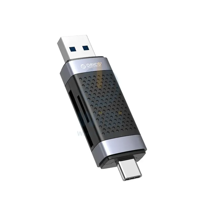 ORICO TF+SD Dual Port Card Reader - Black