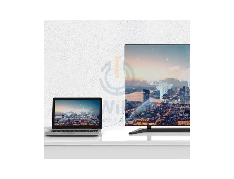 كابل أوريكو HDMI إلى HDMI بدقة 4K، بطول 1.5 متر، باللون الأبيض