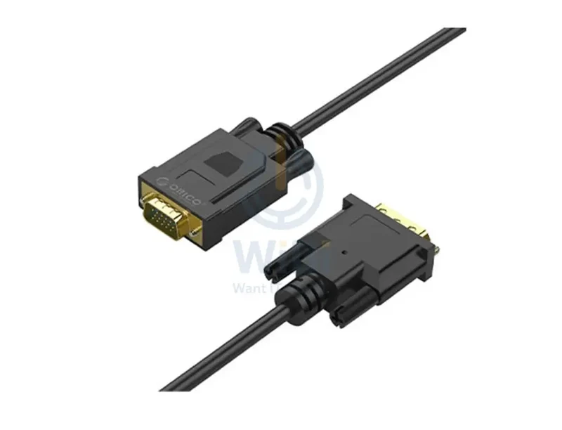 كابل أوريكو من DVI إلى VGA - 3 متر / أسود