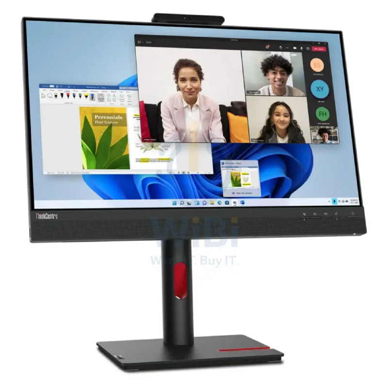 Lenovo ThinkCentre TIO 24 Gen 5 - 23.8" FHD / Touch / 4ms / HDMI 1.4 / DisplayPort 1.2 / USB3.2 / Camera / Speaker / Microphone - Monitor