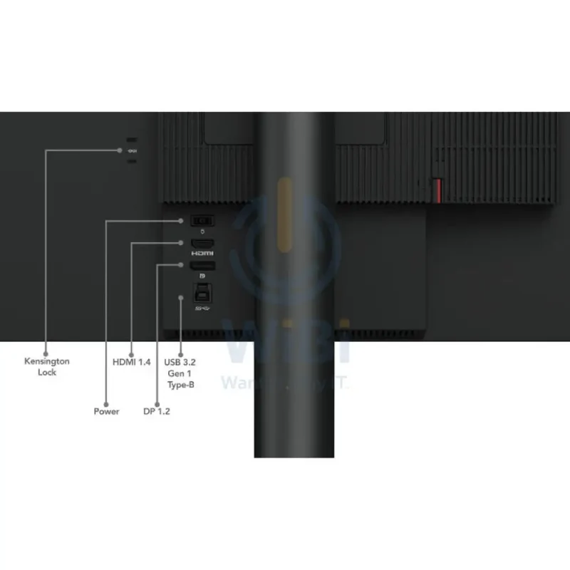 Lenovo ThinkCentre TIO 24 Gen 5 - 23.8" FHD / Touch / 4ms / HDMI 1.4 / DisplayPort 1.2 / USB3.2 / Camera / Speaker / Microphone - Monitor
