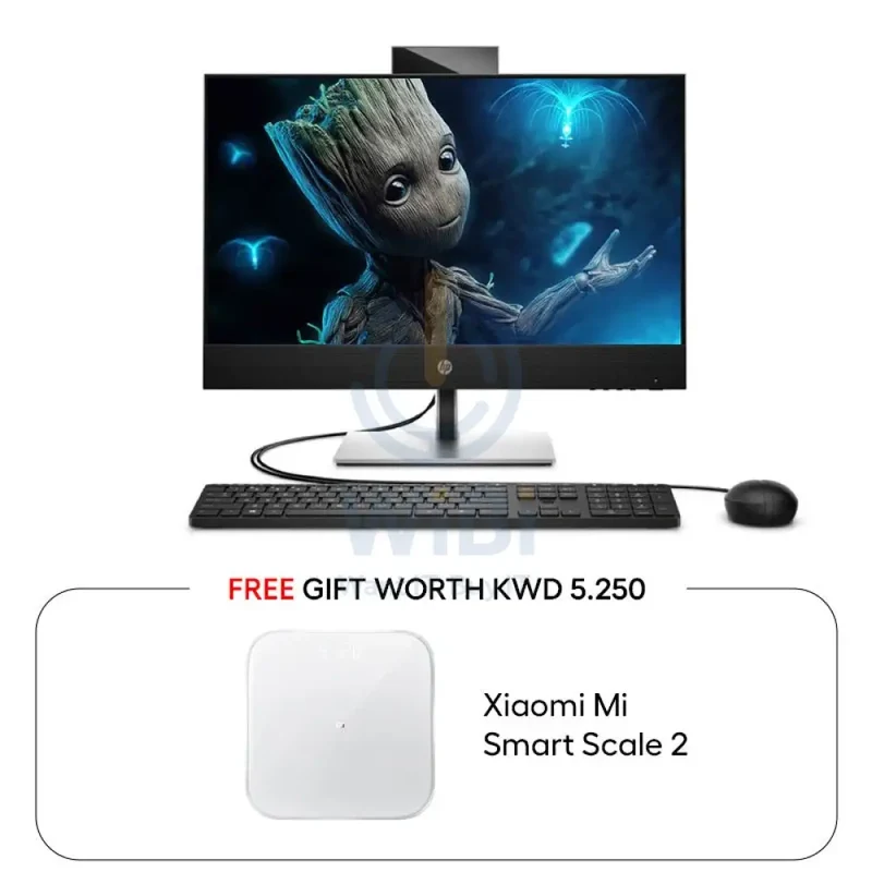 HP ProOne 440 G9 AIO - i5 / 16GB / 250GB (NVMe M.2 SSD) / 23.8" FHD Non-Touch / DOS (Without OS) / 1YW / Black - Desktop