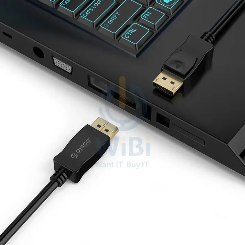 ORICO DisplayPort to DisplayPort cable - 2 meter / Black