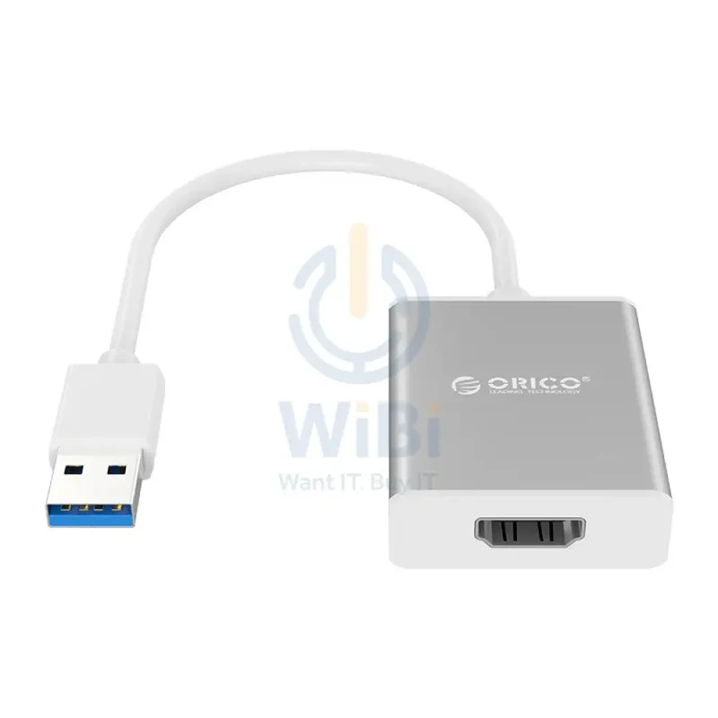 محول أوريكو من USB 3.0 إلى HDMI، فضي