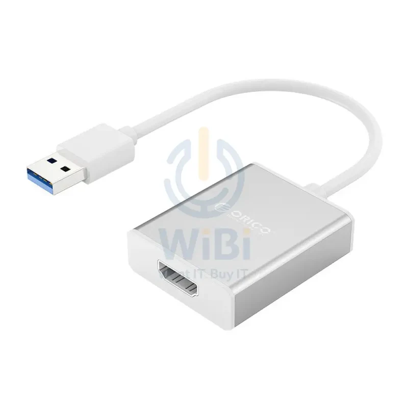محول أوريكو من USB 3.0 إلى HDMI، فضي