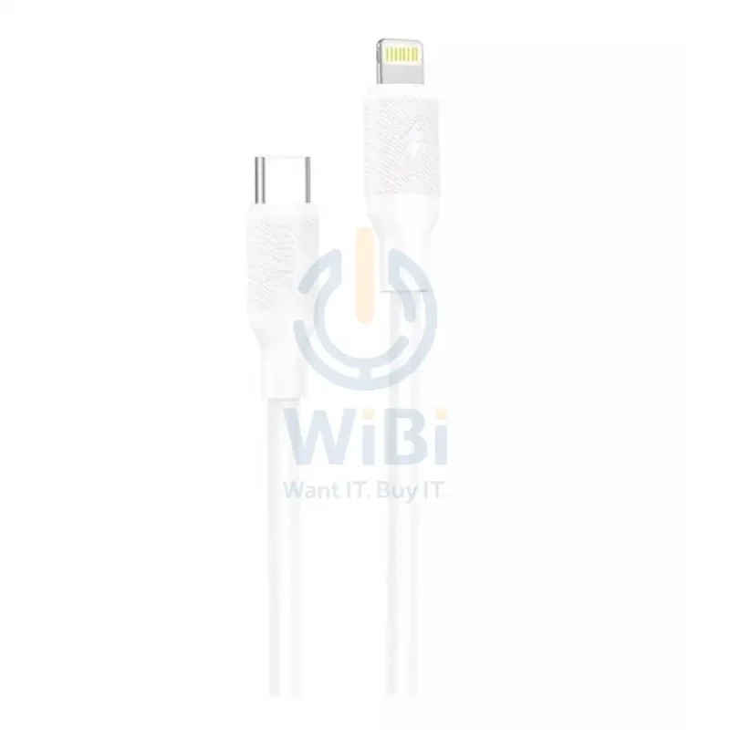 Foneng X80 Type-C to Lightning 27W PD Charging Cable - 1 Meter / White