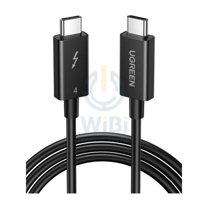 UGREEN USB-C to USB-C Thunderbolt 4 Cable - 0.8 Meter / Black