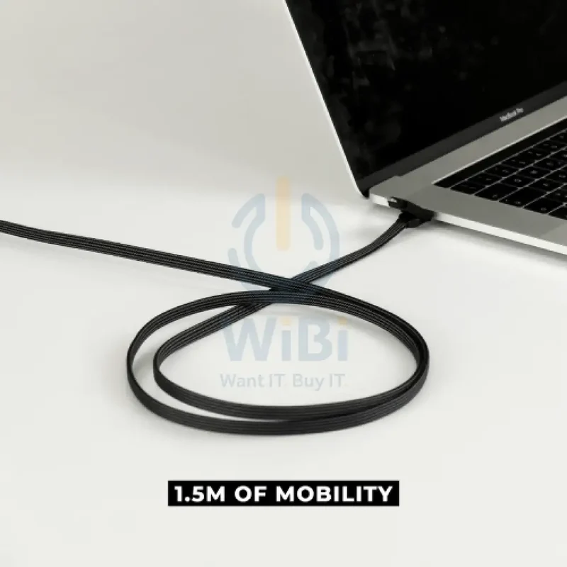 Rolling Square inCharge X Max - 1.5 Meter / Black