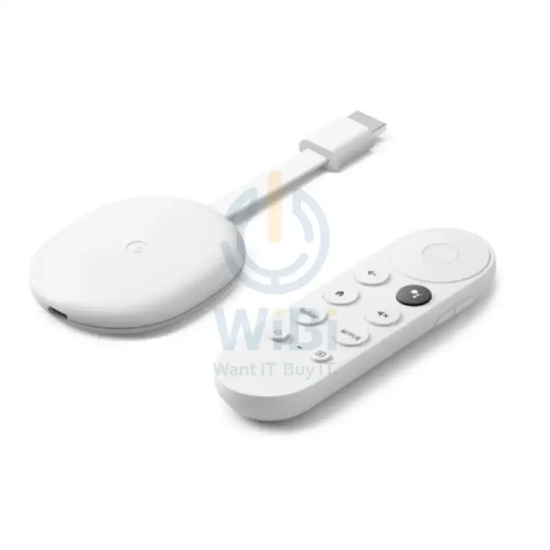 Google Chromecast With Google TV 4K HDR - White