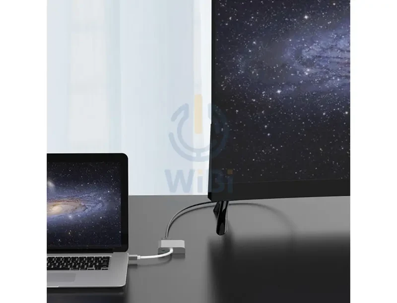 محول ORICO ميني DP إلى منفذي DP، ذكر/أنثى، HD، فضي