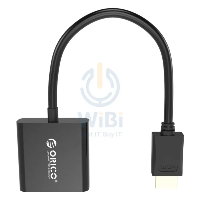 محول أوريكو من HDMI إلى VGA - أسود