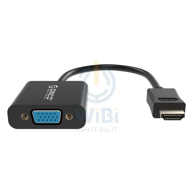 محول أوريكو من HDMI إلى VGA - أسود