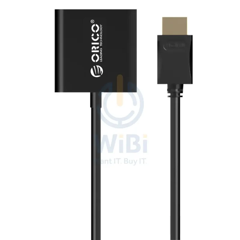 محول أوريكو من HDMI إلى VGA - أسود