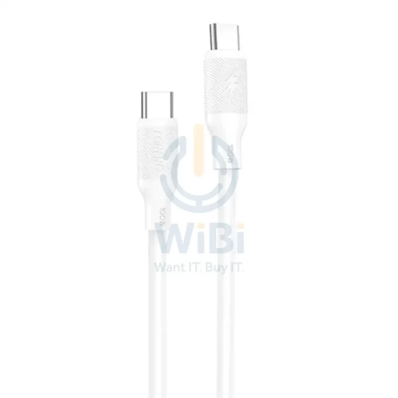 Foneng X80 Type-C to Type-C 100W Fast Charging Cable - 1 Meter / White
