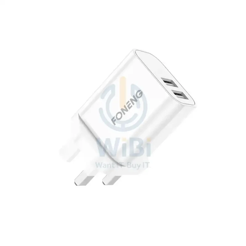 Foneng UK25 Lightning Dual USB Charger Kit Fast 2.4A