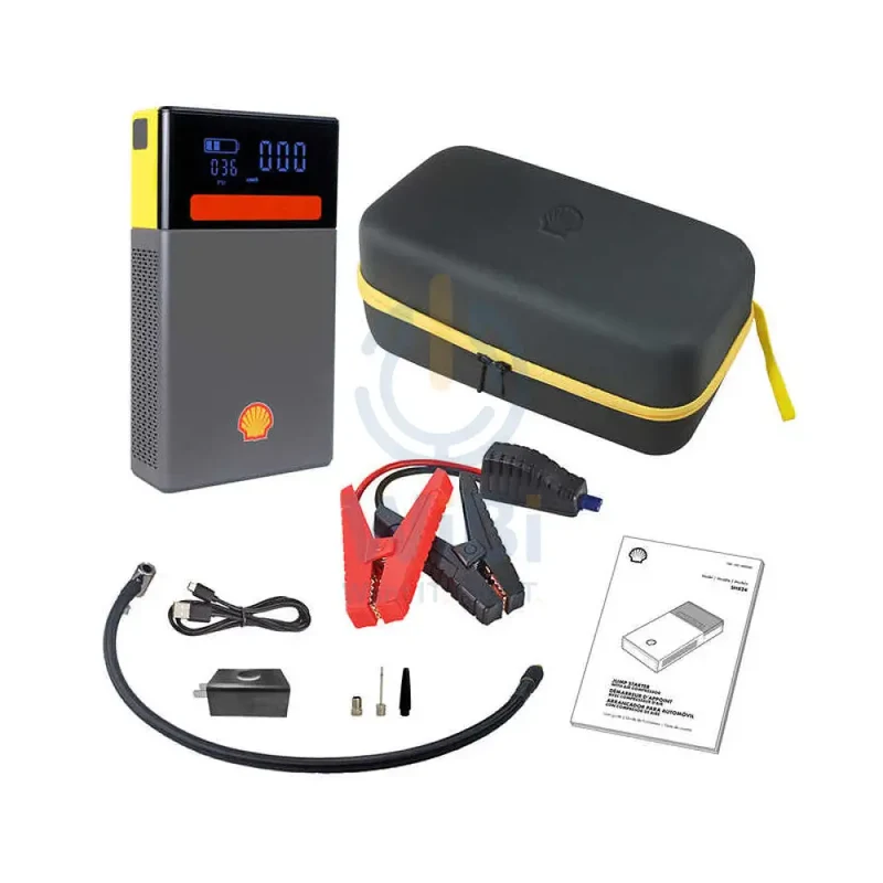 Shell SH816 16000mAh / 4 cells Portable Lithium Jump Starter with Air Pump