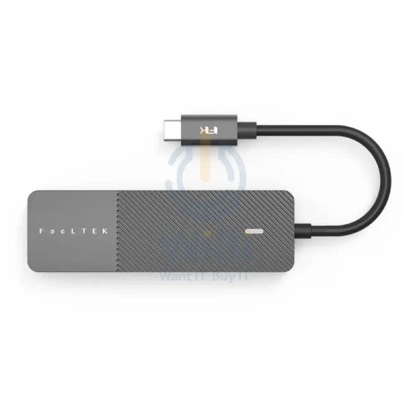 Feeltek 5-in-1 Portable USB Type C Hub - Grey