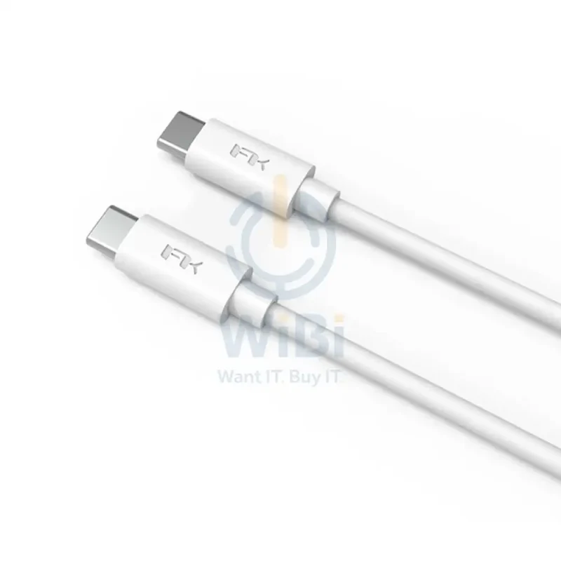 Feeltek USB-C to USB-C Cable 120cm ( TPE ) - White