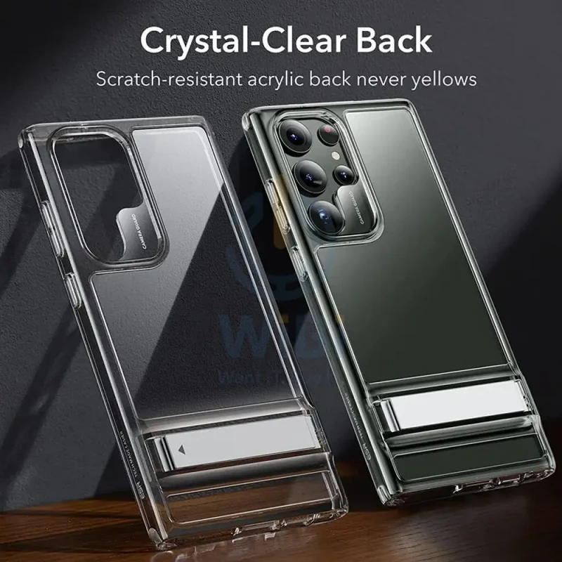 ESR Air Shield Boost Metal Kickstand Case - Samsung Galaxy S23 Ultra / Clear