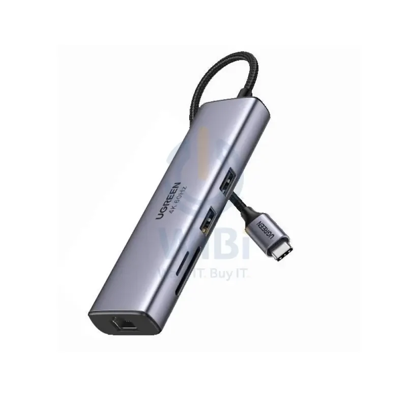 Ugreen 7 in 1 Multiport Adapter 4K@60Hz Hub