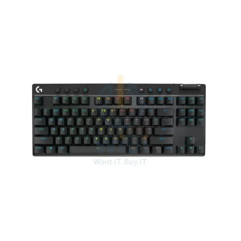 لوحة مفاتيح ألعاب لاسلكية لوجيتك برو X TKL لايت سبيد - أسود