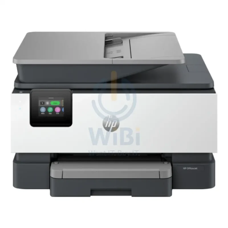 طابعة إتش بي أوفيس جيت برو 9123 متعددة الوظائف، 22 صفحة/دقيقة، 4800dpi، A4، USB، LAN، واي فاي، FAX، نفث حبر ملون