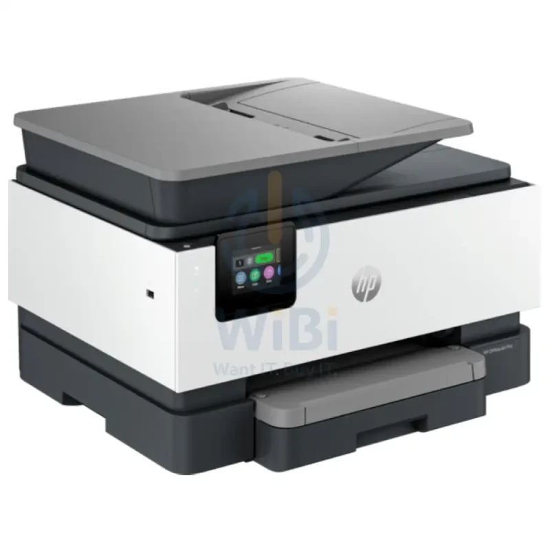 طابعة إتش بي أوفيس جيت برو 9123 متعددة الوظائف، 22 صفحة/دقيقة، 4800dpi، A4، USB، LAN، واي فاي، FAX، نفث حبر ملون