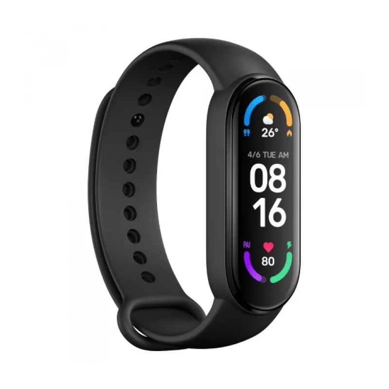 Xiaomi Mi Smart Band 6 Activity Tracker - 1.5-inch AMOLED / 125mAh / Bluetooth 5.0 / Black