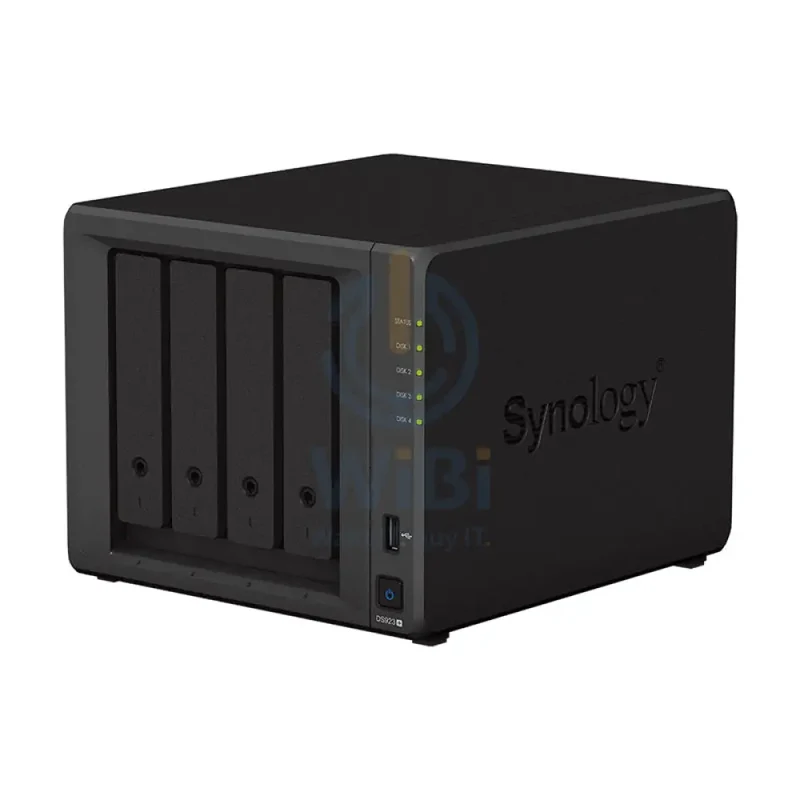 Synology DiskStation DS923+ - 72TB / 4x 18TB / SATA / 4-Bays / USB / LAN / eSATA / Desktop