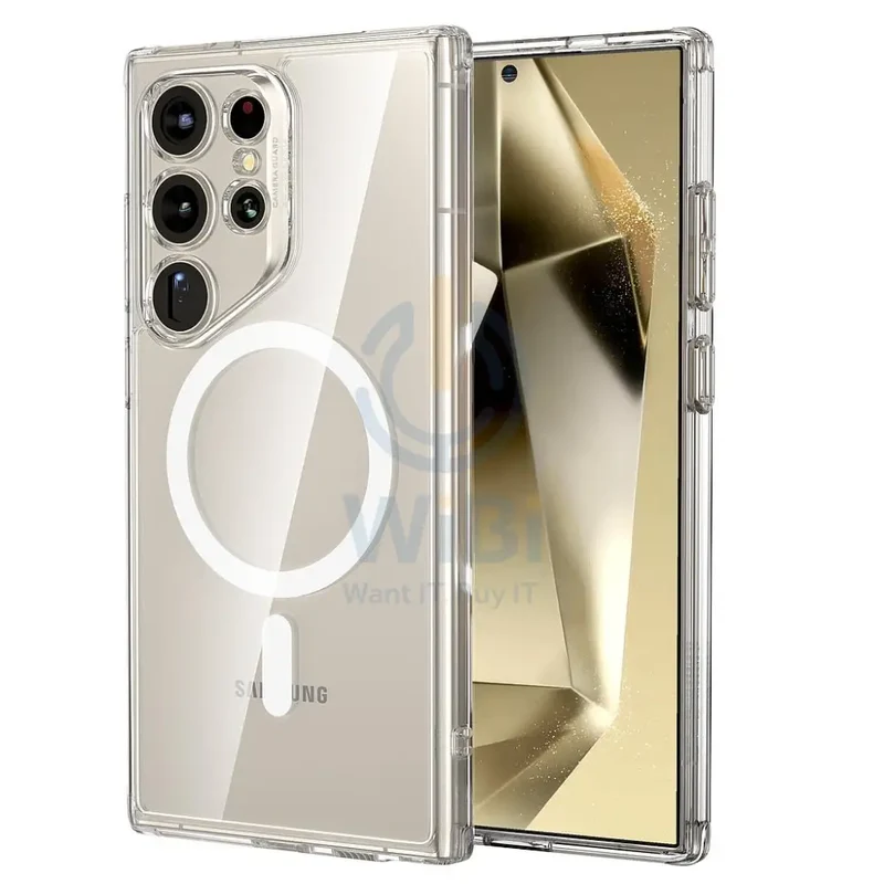 ESR Samsung Galaxy S24 Ultra Case with HaloLock - Clear