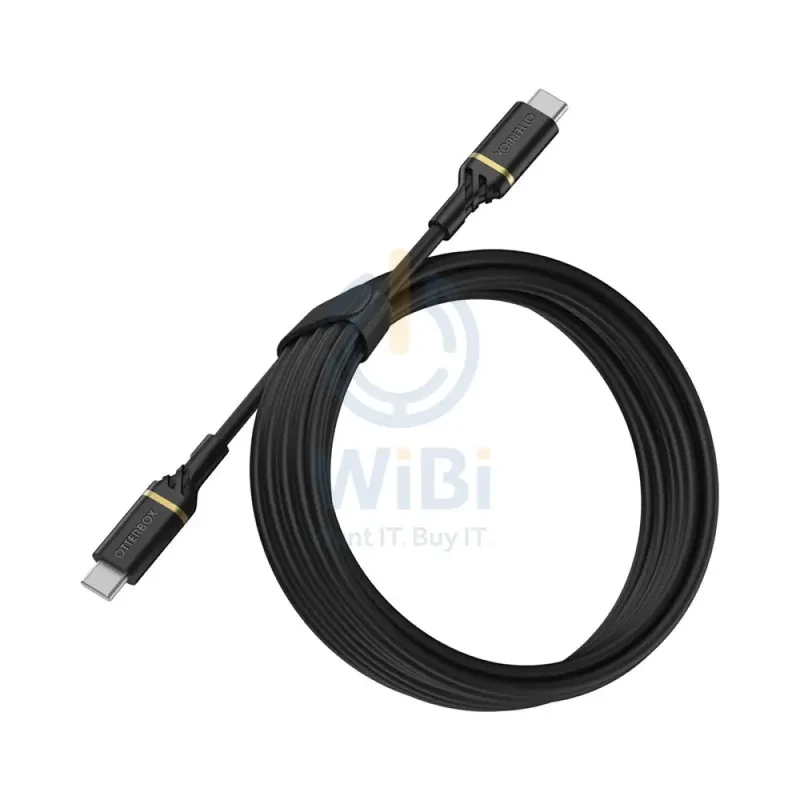 OtterBox Standard Fast Charge Cable - USB-C / 3 Meters / Black - (Warehouse Packed)