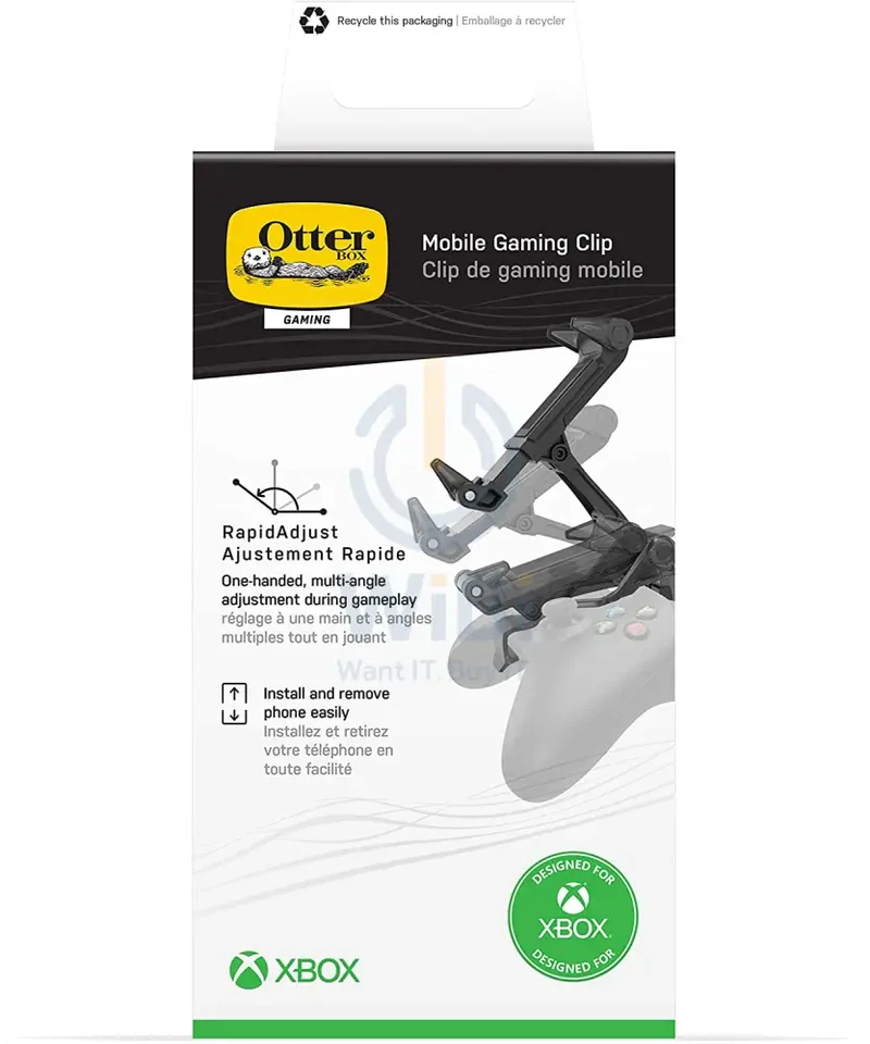 OtterBox Mobile Gaming Clip for XBox Controller - Black