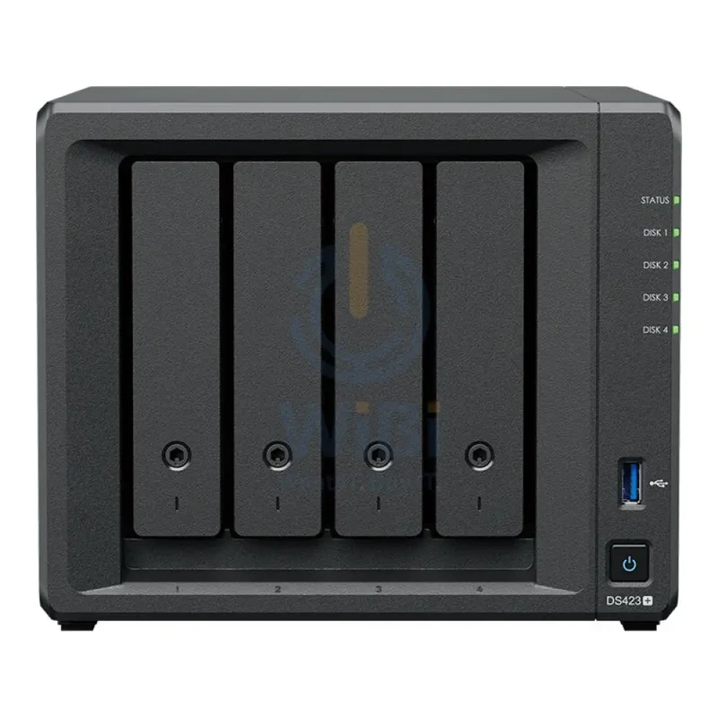 Synology DiskStation DS423+ - 72TB / 4x 18TB / SATA / 4-Bays / USB / LAN / Desktop