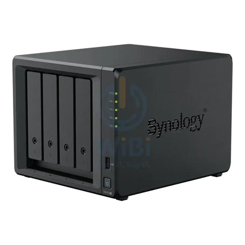 Synology DiskStation DS423+ - 64TB / 4x 16TB / SATA / 4-Bays / USB / LAN / Desktop