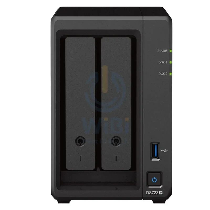 Synology DiskStation DS723+ - 36TB / 2x 18TB / SATA / 2-Bays / USB / LAN / eSATA / Desktop