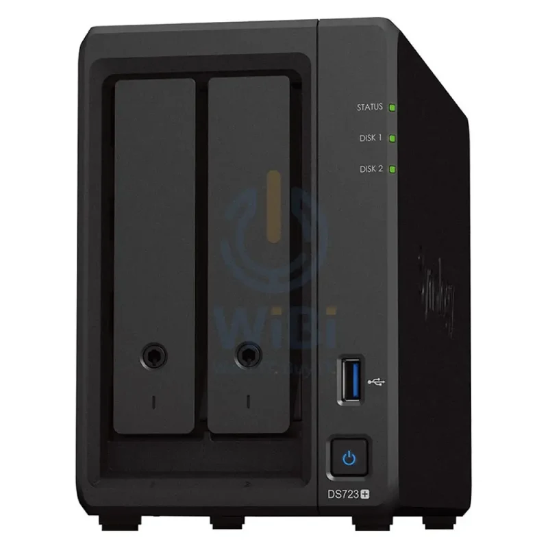 Synology DiskStation DS723+ - 36TB / 2x 18TB / SATA / 2-Bays / USB / LAN / eSATA / Desktop
