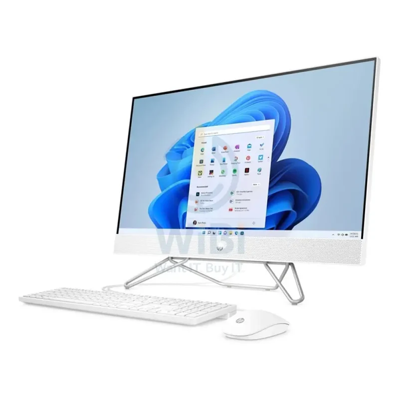 HP 27-CB1042NE AIO PC - i7 / 16GB / 1TB (NVME M.2 SSD) / 27.0" FHD Non-Touch / 2GB VGA / Win 11 Pro / 1YW / Starry White - Desktop